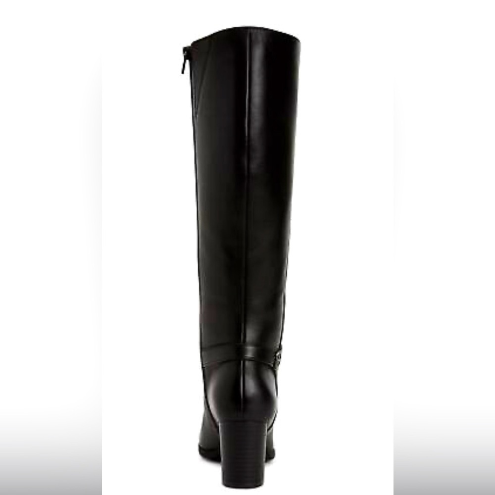 Women’s Boots Genuine Leather Size 9 Wide Calf Giani Bernini Adonnys Memory-Foam - Picture 4 of 5